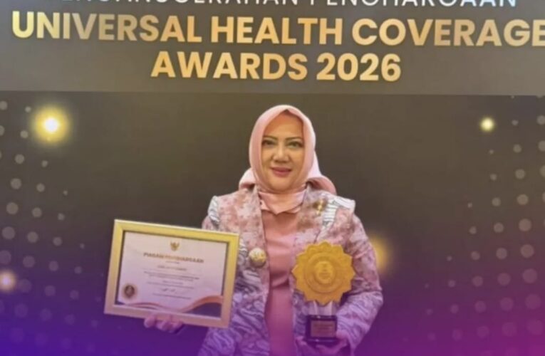 Komitmen Bupati Dalam Pelayanan Kesehatan Di Musi Rawas, Terima Penghargaan UHC