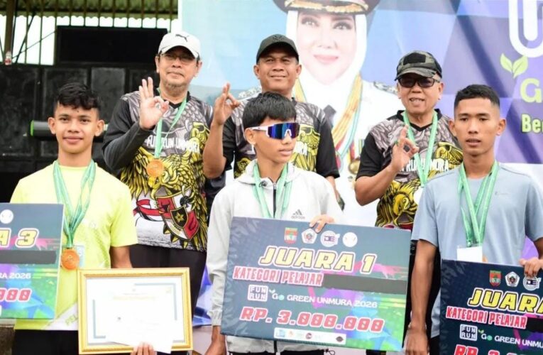 Wabup Musi Rawas Hadiri dan Apresiasi Fun Run Go Green UNMURA 2026