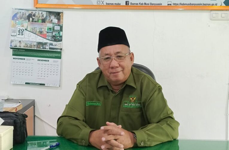 Tingkatkan Tertib Administrasi, BAZNAS Muba Imbau Masjid Aktifkan UPZ Sesuai Undang-Undang