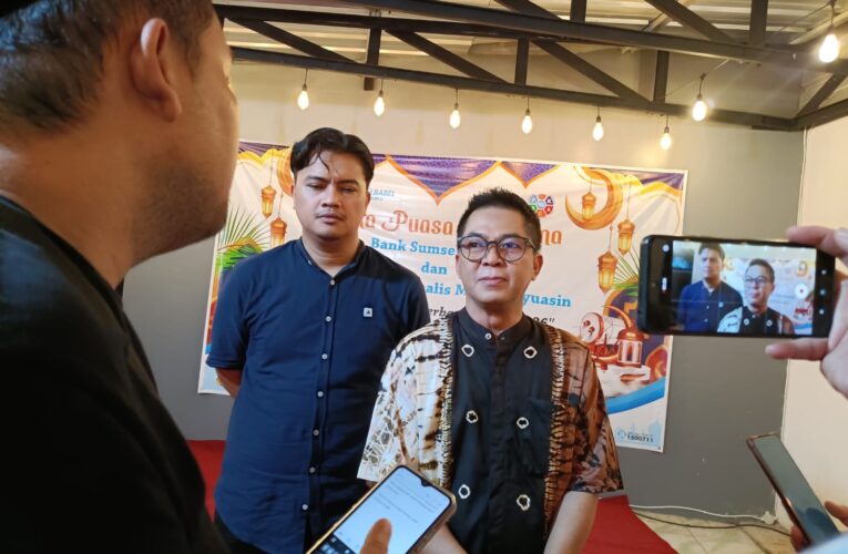 Bank Sumsel Babel Cabang Sekayu Pererat Silaturahmi dengan Awak Media Muba Lewat Buka Puasa Bersama
