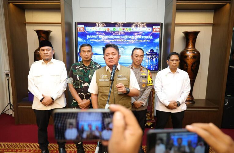 Ketua DPRD Prov Sumsel Hadiri Rakor Lintas Sektoral Kesiapan Mudik Idul Fitri 1447 H