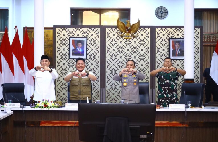 Ketua DPRD Sumsel, Andie Dinialdie, menghadiri Rakor Lintas Sektoral yang digelar oleh Pemerintah Provinsi (Pemprov) Sumatra Selatan di Griya Agung