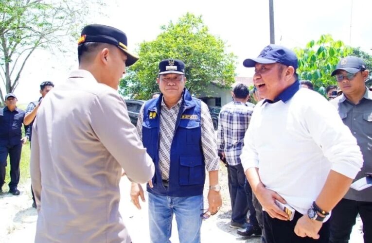 Gubernur Sumsel Tinjau Lokasi Kebakaran Sumur Minyak di Keluang, Dorong Solusi untuk Warga Terdampak