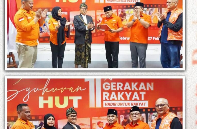 Cetak Sejarah! DPW NTB Jadi Provinsi Pertama Serahkan Berkas Lengkap Pendirian Partai Gerakan Rakyat ke Pusat
