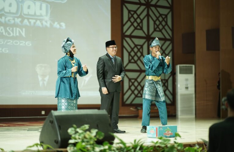 Lestarikan Budaya Lokal, Kesenian Senjang Meriahkan Perpisahan Angkatan 43 MAN 1 Musi Banyuasin