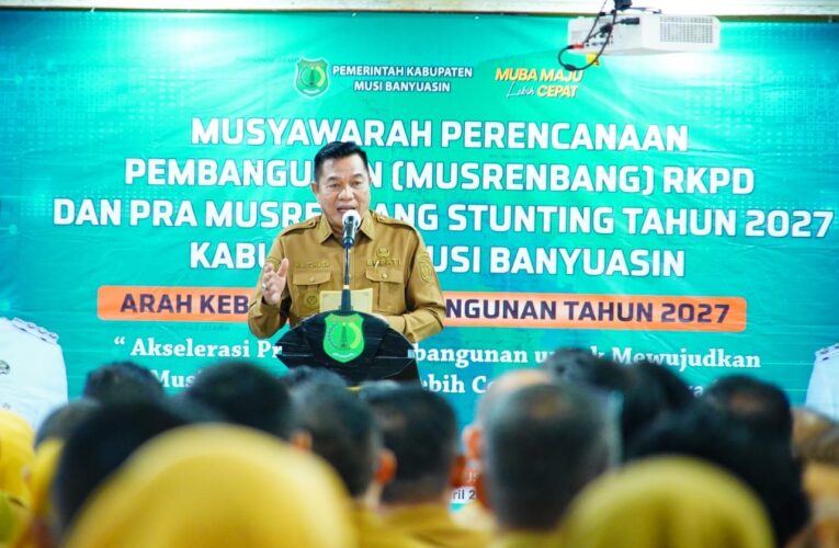 Musrenbang RKPD 2027, Bupati Toha Tegaskan Anggaran Harus Tepat Sasaran dan Berdampak Nyata