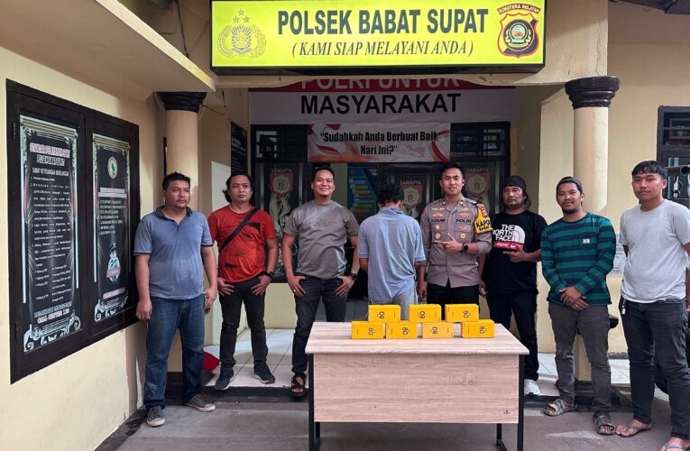 Manfaatkan Truk Istirahat, Spesialis Curat di Babat Supat Muba Akhirnya Digulung Polisi