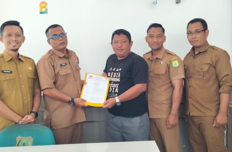 Resmi Terbentuk, Pengurus PBI Musi Banyuasin Serahkan SK Kepengurusan ke Dispopar