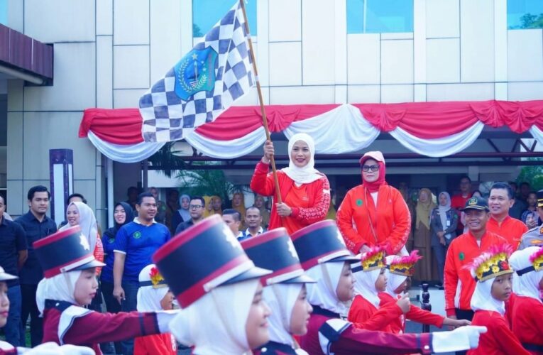 Bank Sumsel Babel Jadi Sponsor Utama Lomba Baris Berbaris HUT RI ke-81 di Musi Banyuasin