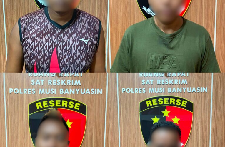 Kebakaran Penampungan Minyak Ilegal di Muba: 4 Orang Ditangkap, 20.000 Liter Minyak Disita