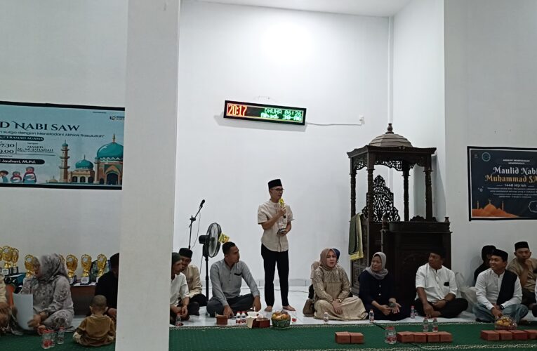 Peringatan Maulid Nabi 1448 H di Kayuara: Lurah Imbau Warga Aktifkan Poskamling dan Waspada Karhutla