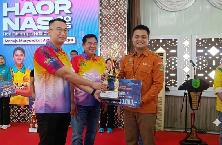 Dukung Penuh HAORNAS Muba 2026, Bank Sumsel Babel Sponsori Doorprize hingga Raih Juara Lomba Tradisional