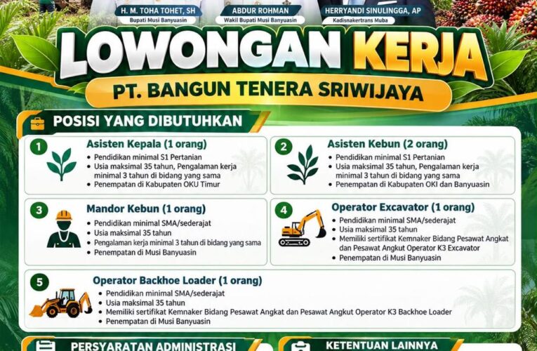 JOB FAIR ONLINE MUSI BANYUASIN TAHUN 2026